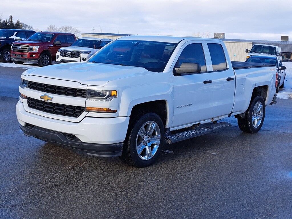 Used 2017 Chevrolet Silverado 1500 Custom Truck Double Cab