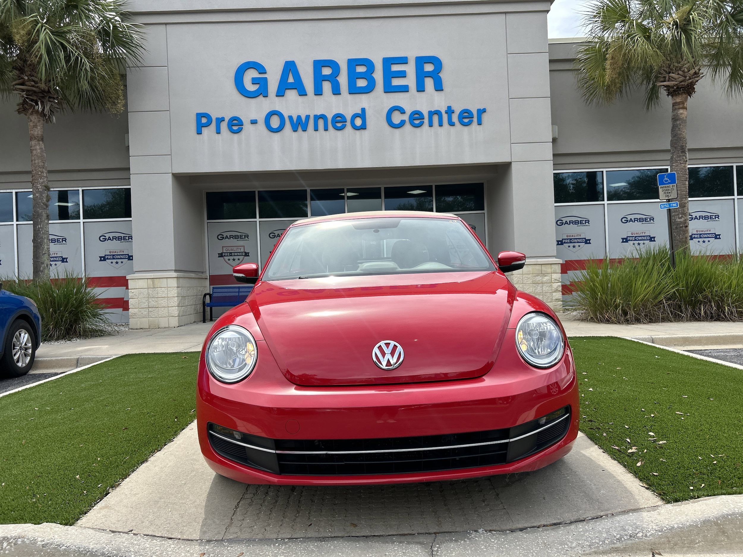 Used 2014 Volkswagen Beetle 2.0 with VIN 3VW5L7AT0EM800099 for sale in Green Cove Springs, FL
