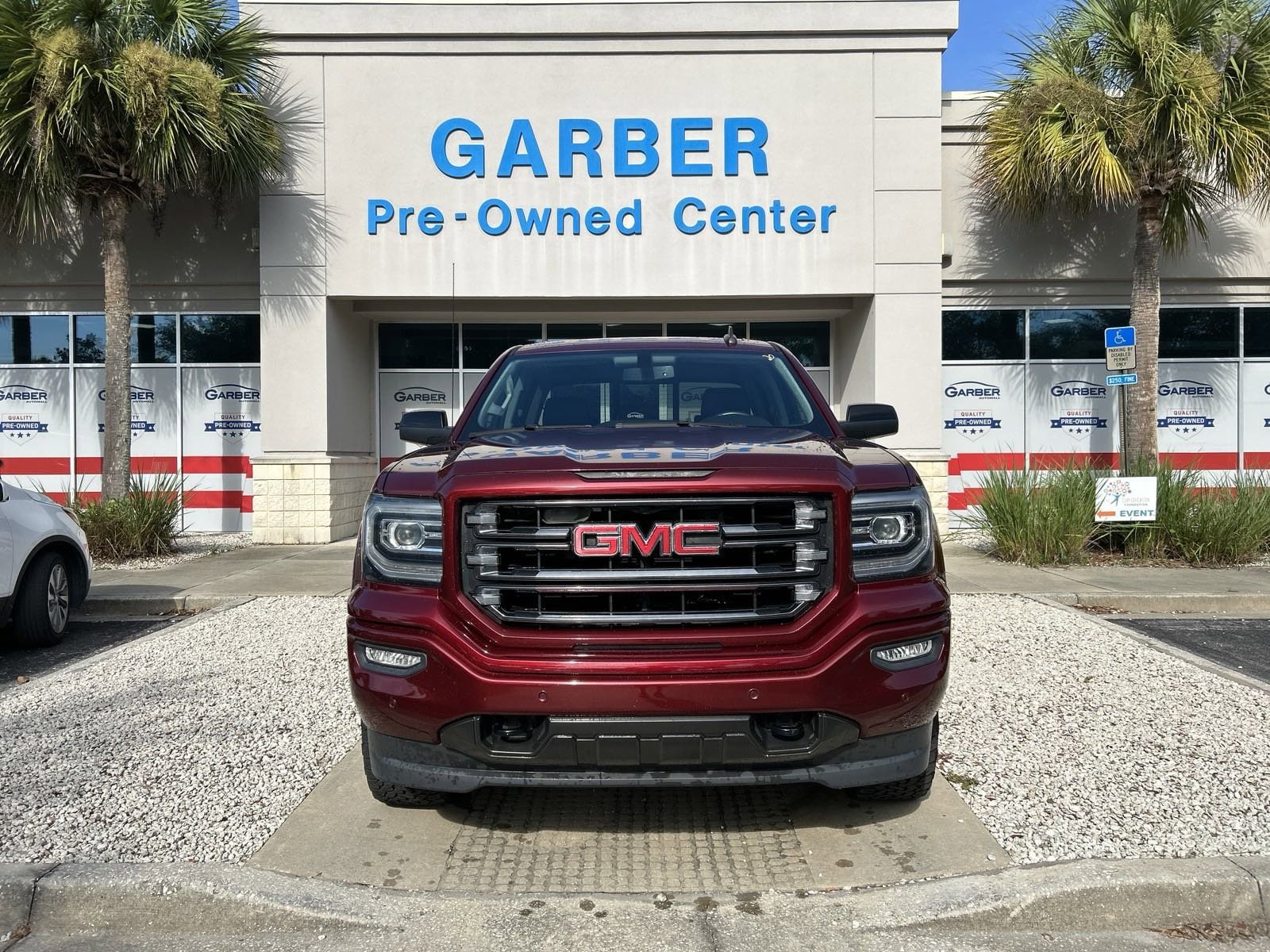 Used 2017 GMC Sierra 1500 SLT with VIN 3GTU2NEC1HG219620 for sale in Green Cove Springs, FL