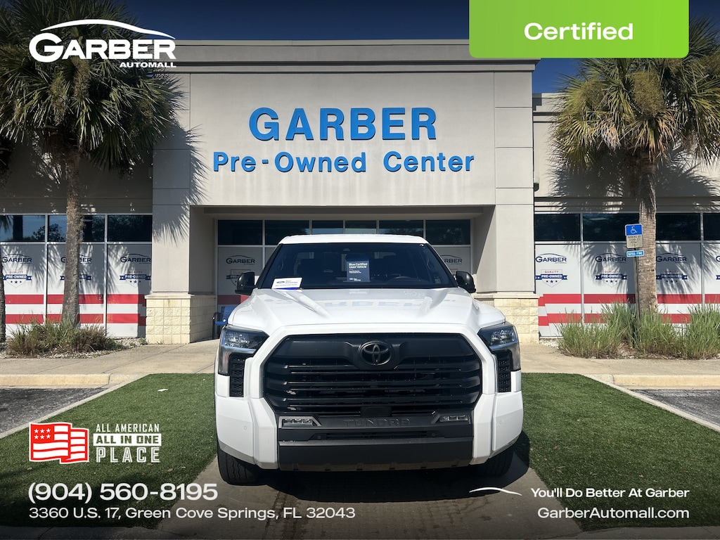 Certified 2025 Toyota Tundra SR5 Truck CrewMax