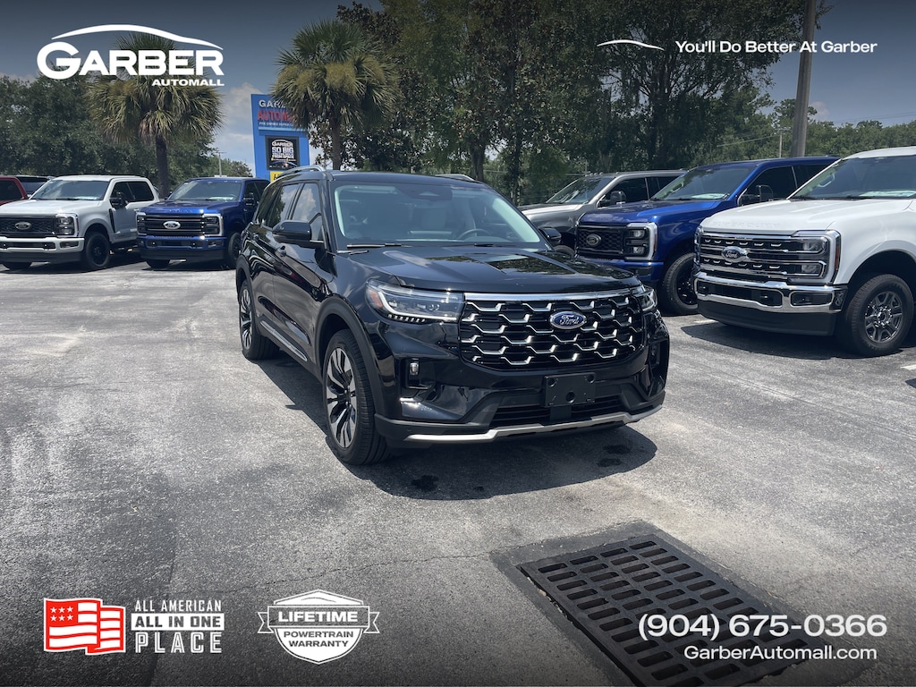 New 2026 Ford Explorer Platinum SUV
