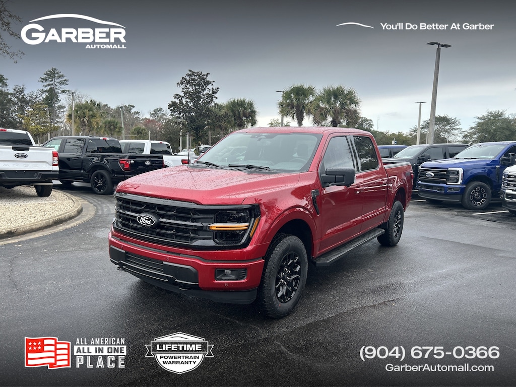 New 2025 Ford F-150 XLT Truck SuperCrew Cab