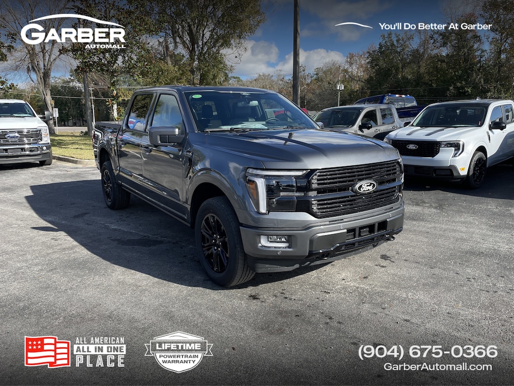 New 2025 Ford F-150 Platinum Truck SuperCrew Cab