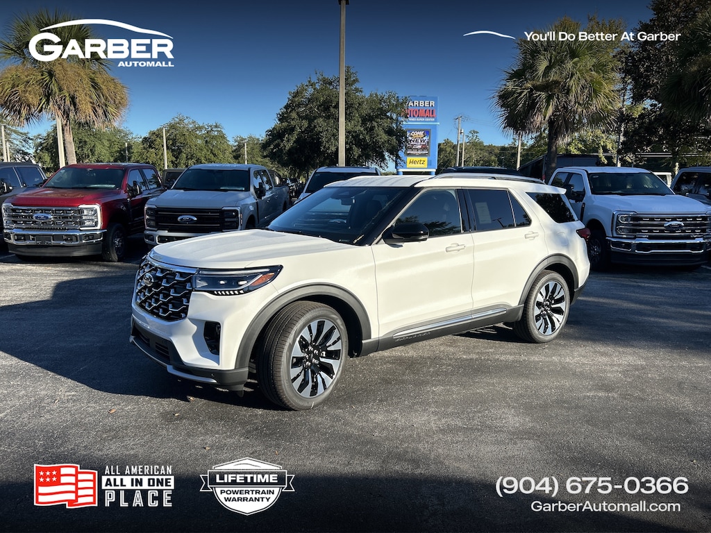 New 2026 Ford Explorer Platinum SUV