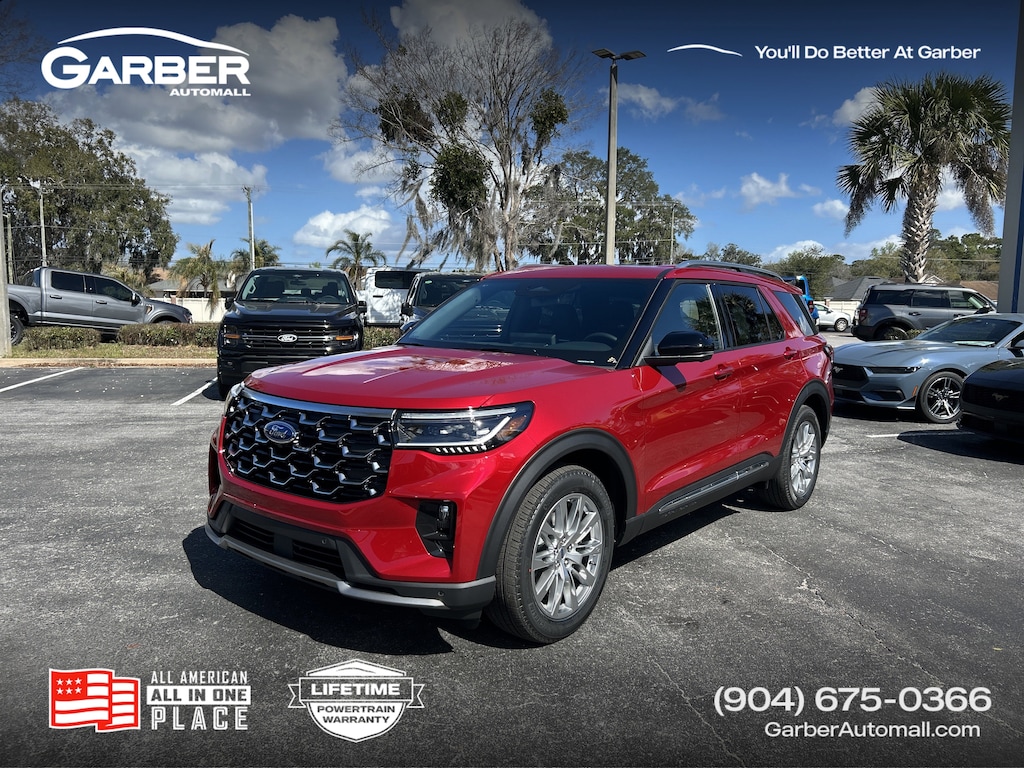 New 2026 Ford Explorer Platinum SUV