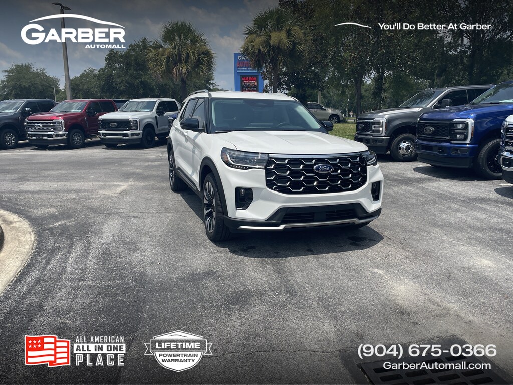 New 2026 Ford Explorer Platinum SUV