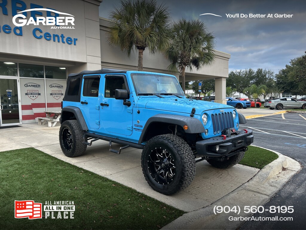 Used 2017 Jeep Wrangler Unlimited Sport SUV