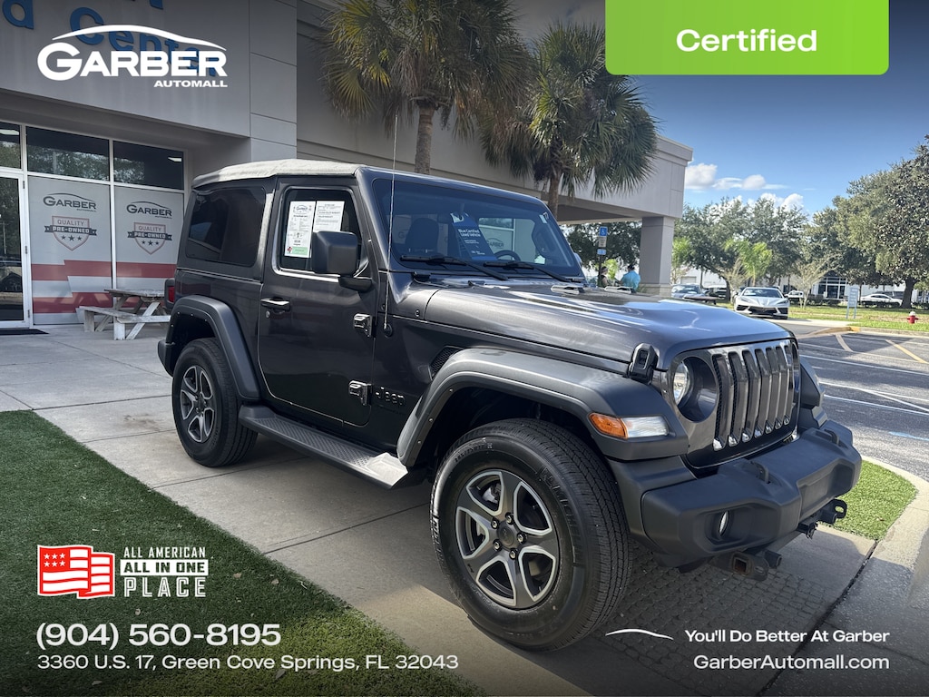 Certified 2023 Jeep Wrangler Sport S SUV