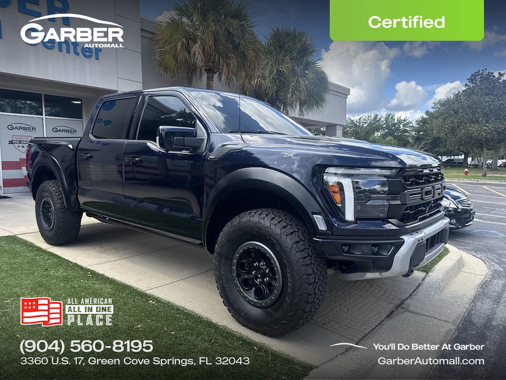 Certified 2025 Ford F-150 Raptor Truck SuperCrew Cab