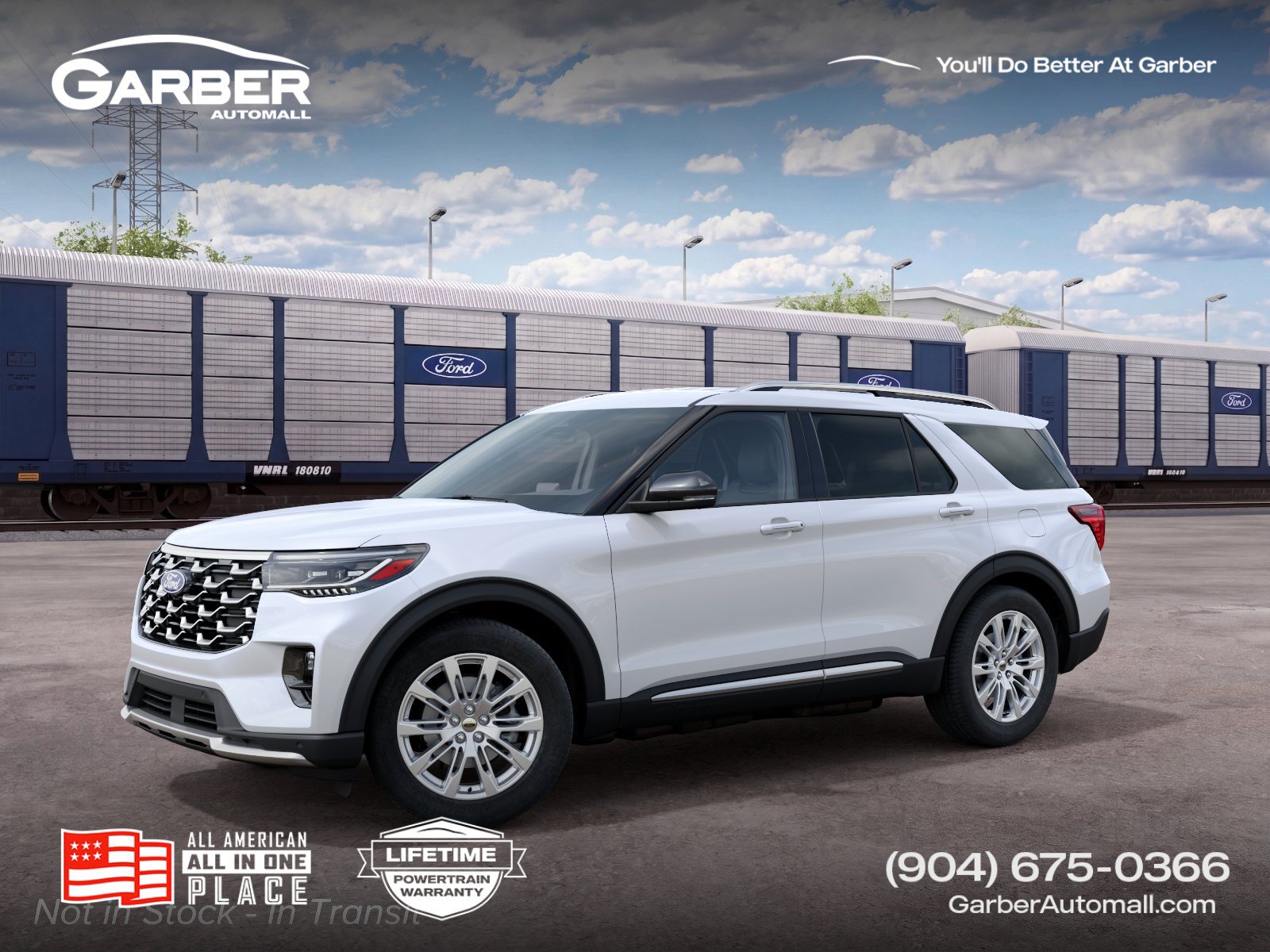 New 2027 Ford Explorer Platinum SUV