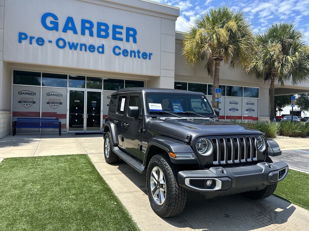 Certified 2021 Jeep Wrangler Unlimited Sahara SUV