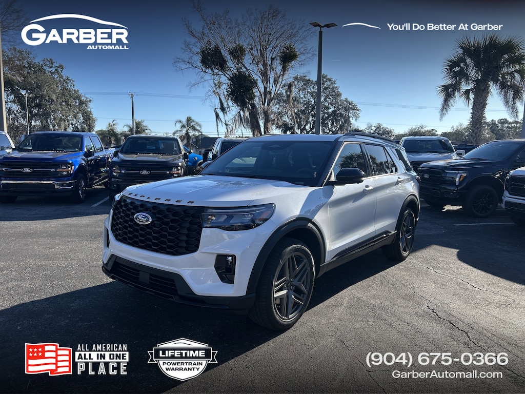 New 2026 Ford Explorer ST-Line SUV