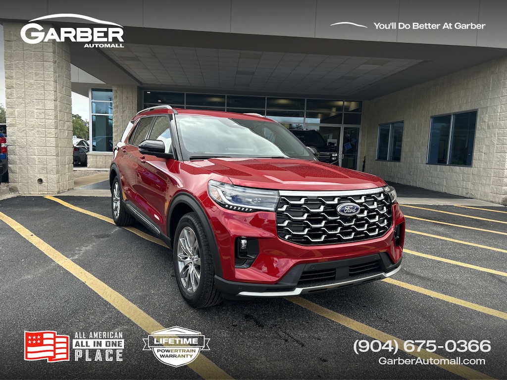 New 2025 Ford Explorer Platinum SUV