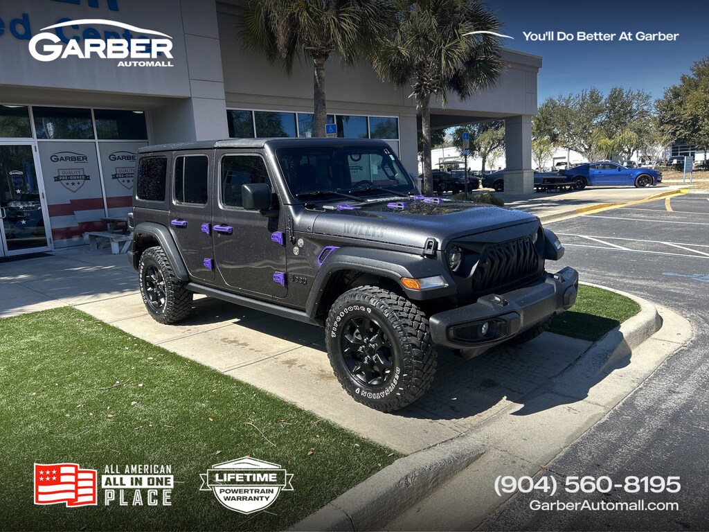Used 2023 Jeep Wrangler Willys SUV