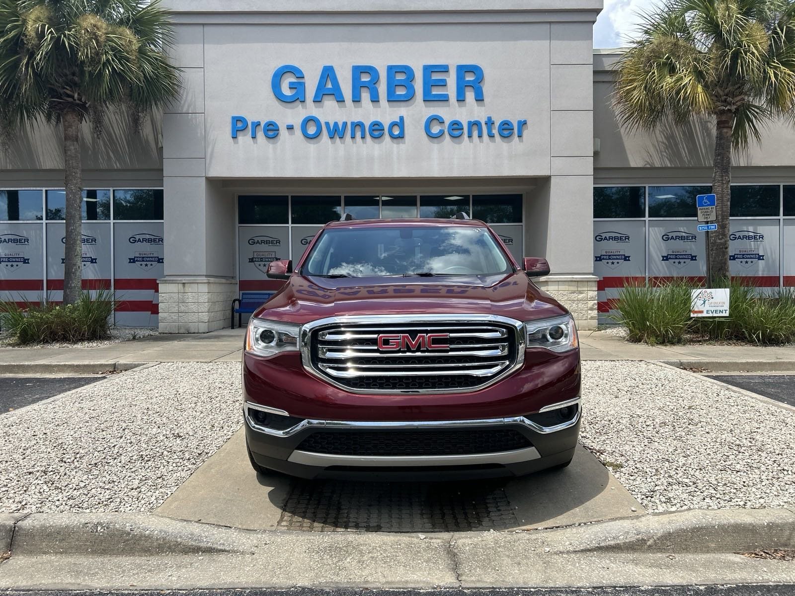 Used 2017 GMC Acadia SLT-1 with VIN 1GKKNMLS7HZ248837 for sale in Green Cove Springs, FL