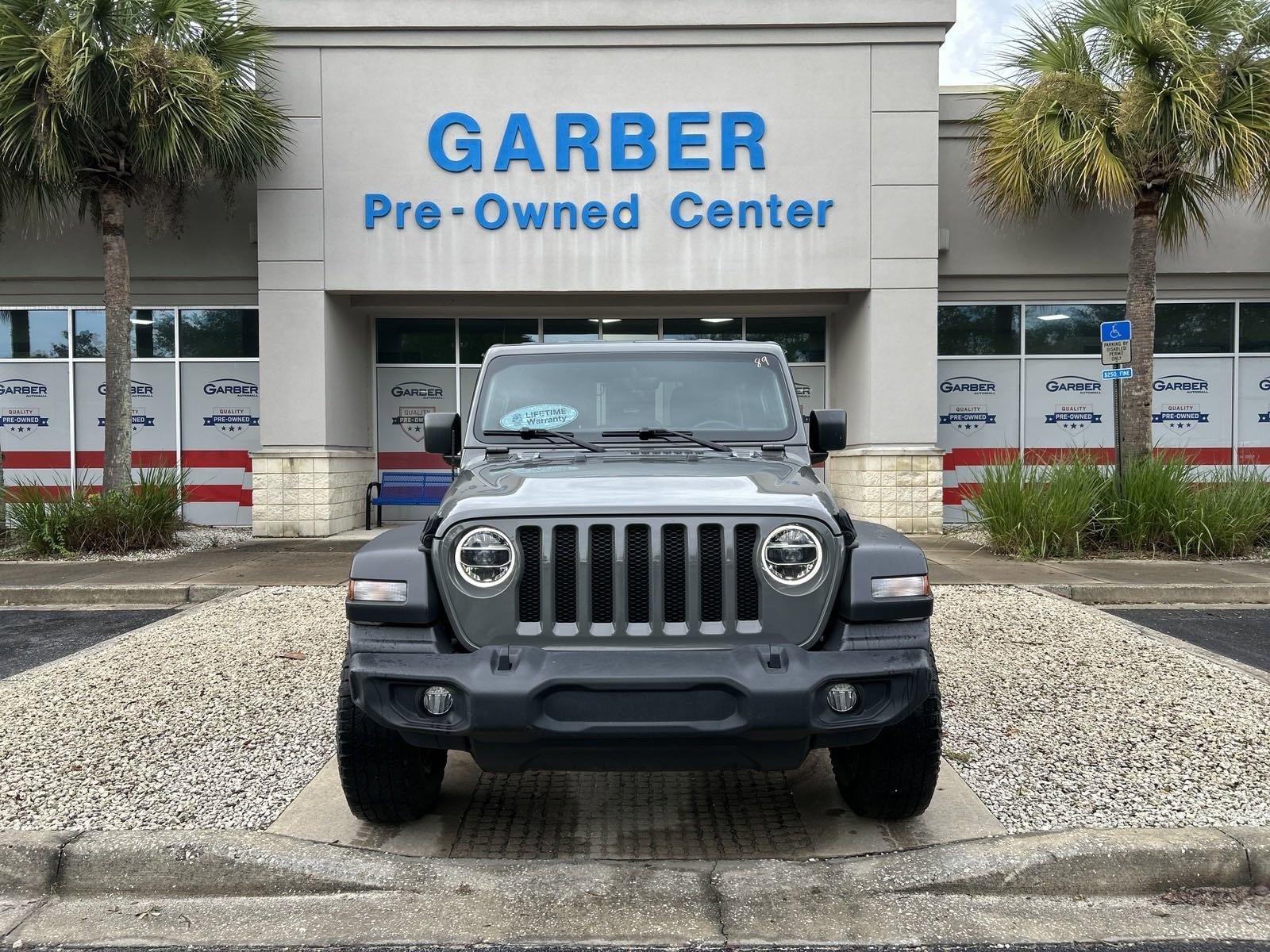 Used 2021 Jeep Wrangler Unlimited Sport with VIN 1C4HJXDN8MW663589 for sale in Green Cove Springs, FL