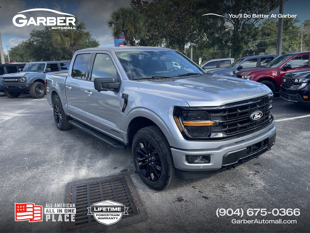 New 2025 Ford F-150 XLT Truck SuperCrew Cab