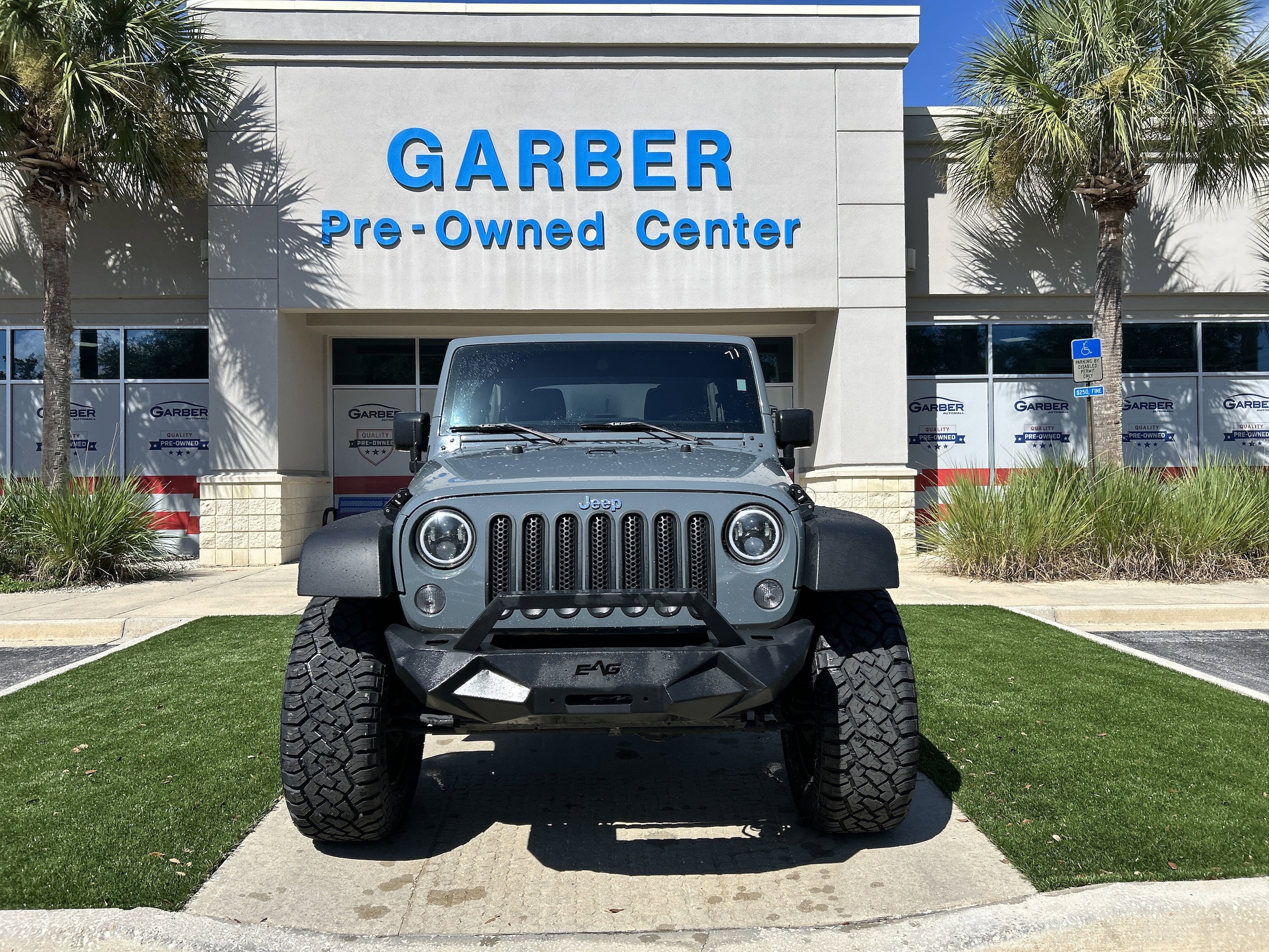 Used 2015 Jeep Wrangler Unlimited Sport with VIN 1C4BJWDG5FL774171 for sale in Green Cove Springs, FL