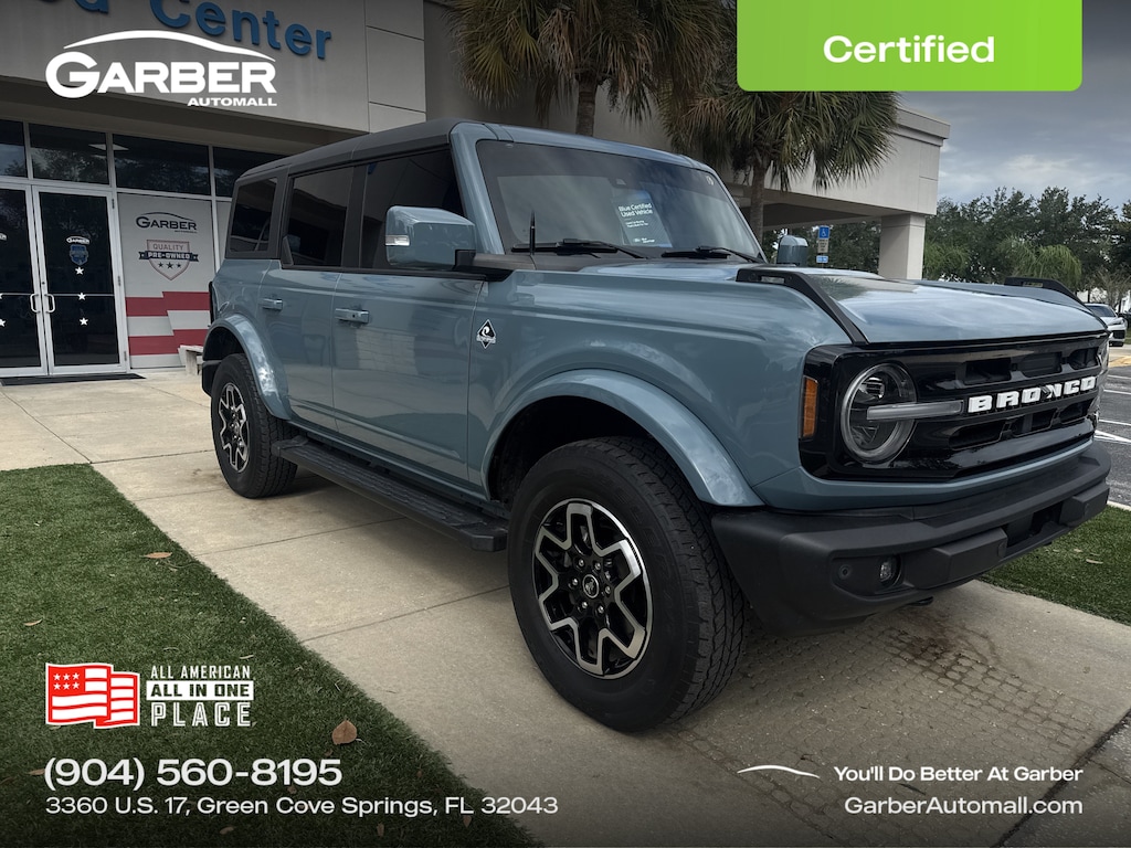 Certified 2022 Ford Bronco Outer Banks SUV