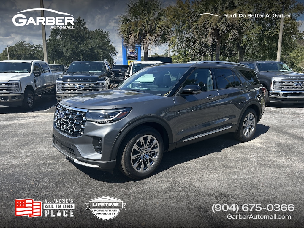 New 2026 Ford Explorer Platinum SUV