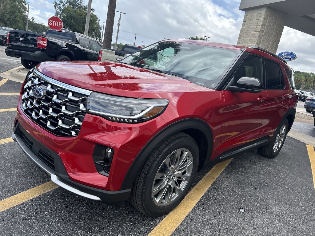 New 2025 Ford Explorer Platinum SUV