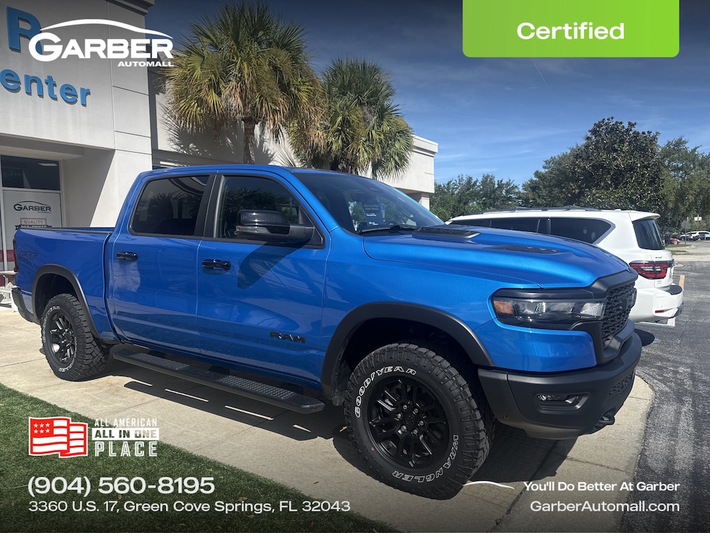 Certified 2025 Ram 1500 Rebel Truck Crew Cab