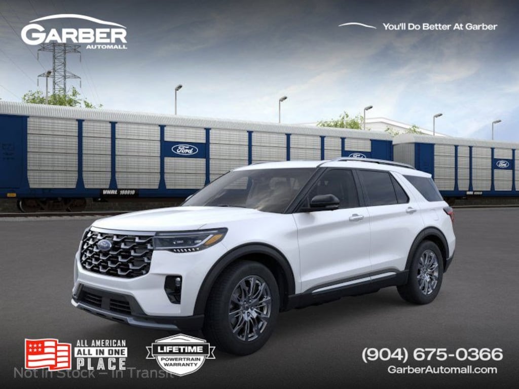 New 2026 Ford Explorer Platinum SUV