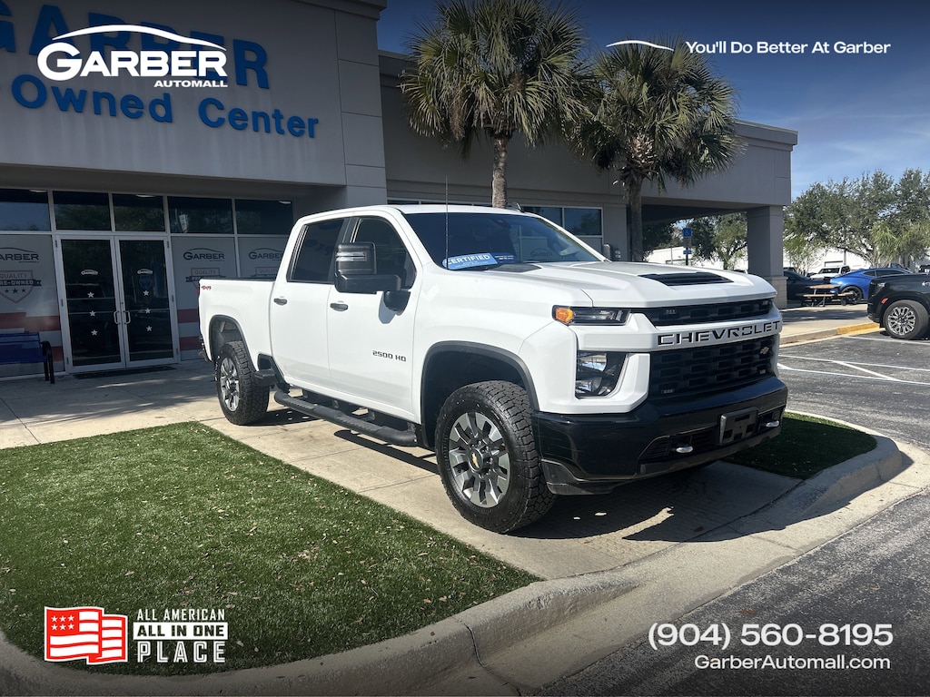 Certified 2022 Chevrolet Silverado 2500HD Custom Truck Crew Cab
