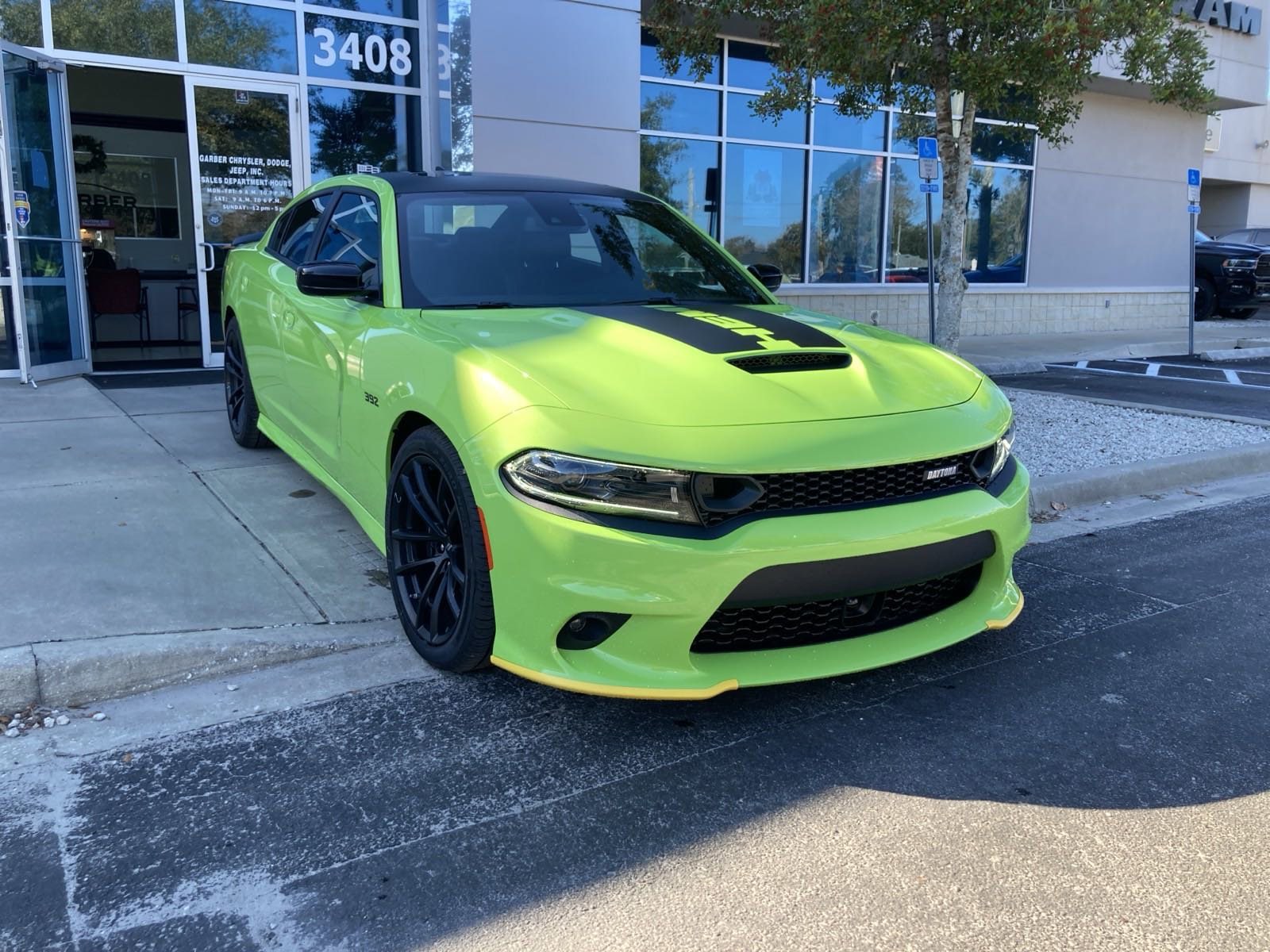 Used 2023 Dodge Charger Scat Pack with VIN 2C3CDXGJ9PH702143 for sale in Green Cove Springs, FL