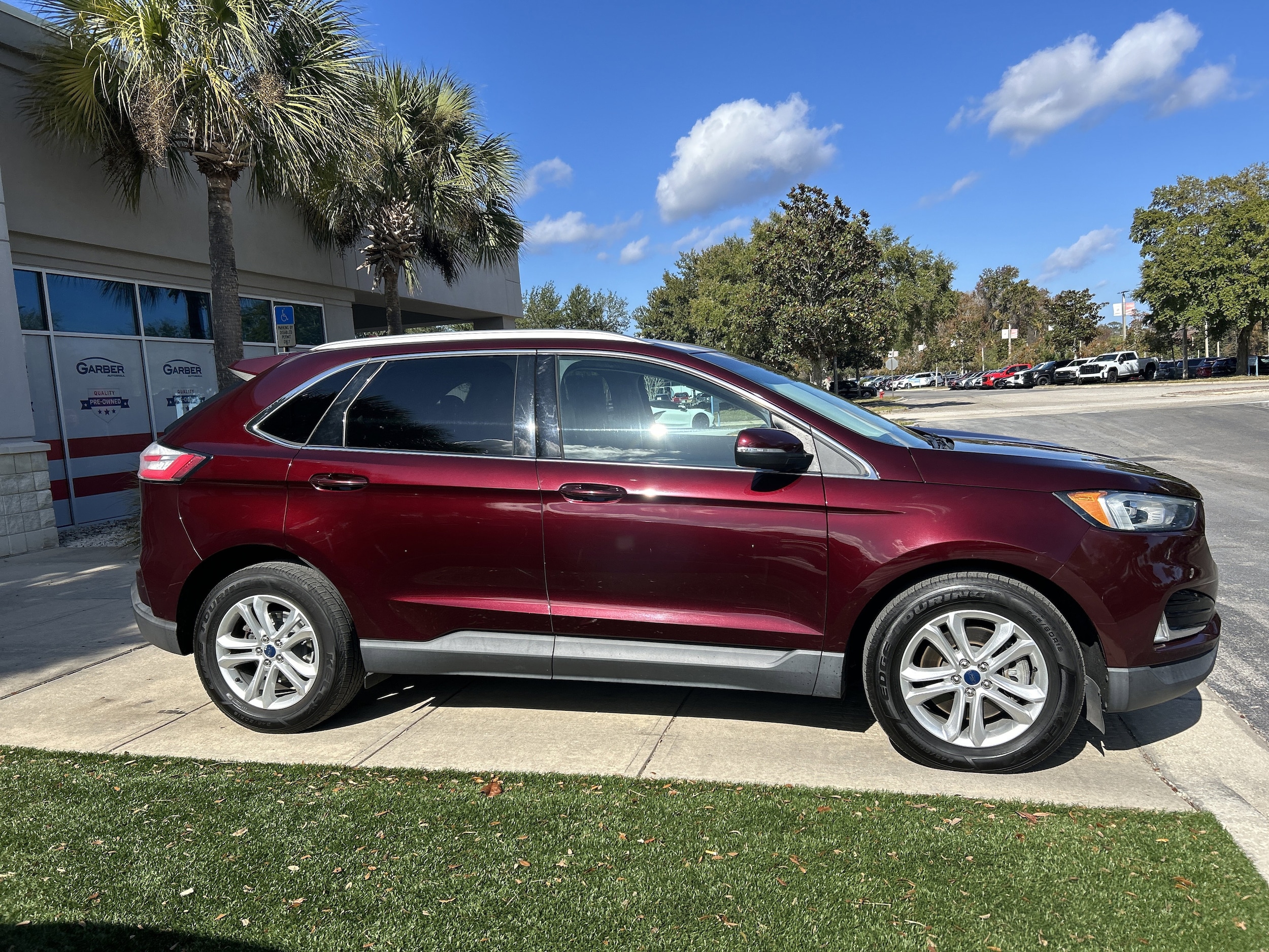 Used 2019 Ford Edge SEL with VIN 2FMPK4J93KBB72906 for sale in Green Cove Springs, FL