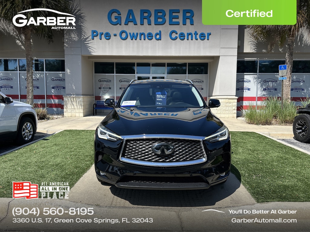 Certified 2021 INFINITI QX50 ESSENTIAL SUV