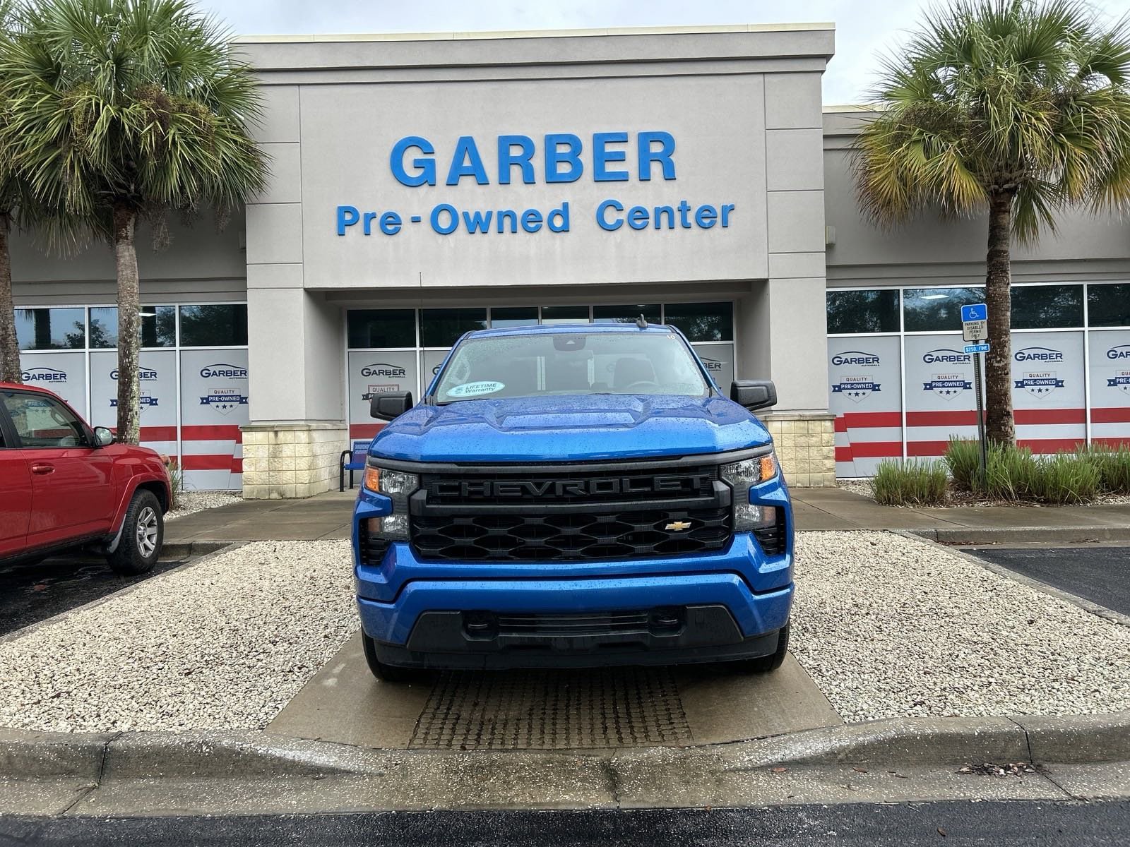 Used 2022 Chevrolet Silverado 1500 Custom with VIN 1GCPABEK2NZ575110 for sale in Green Cove Springs, FL