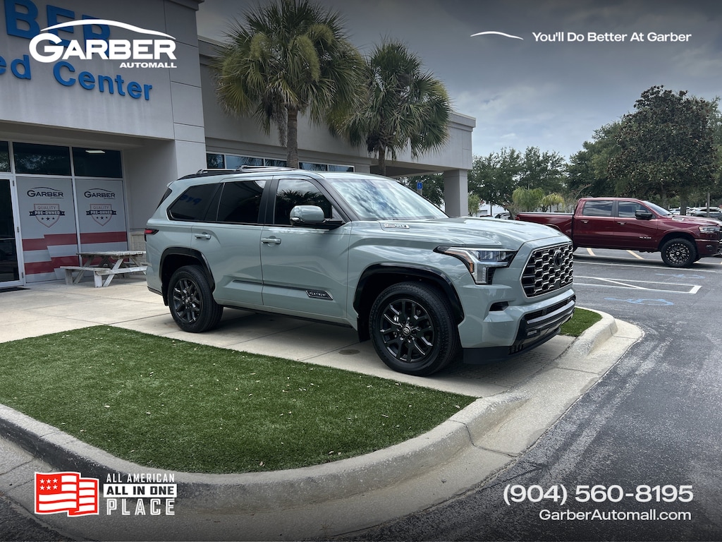 Certified 2026 Toyota Sequoia Platinum SUV
