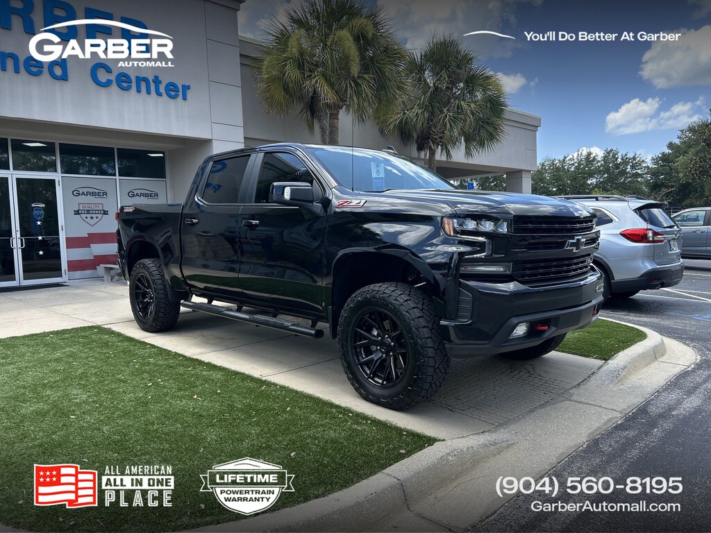 Used 2021 Chevrolet Silverado 1500 LT Trail Boss Truck Crew Cab
