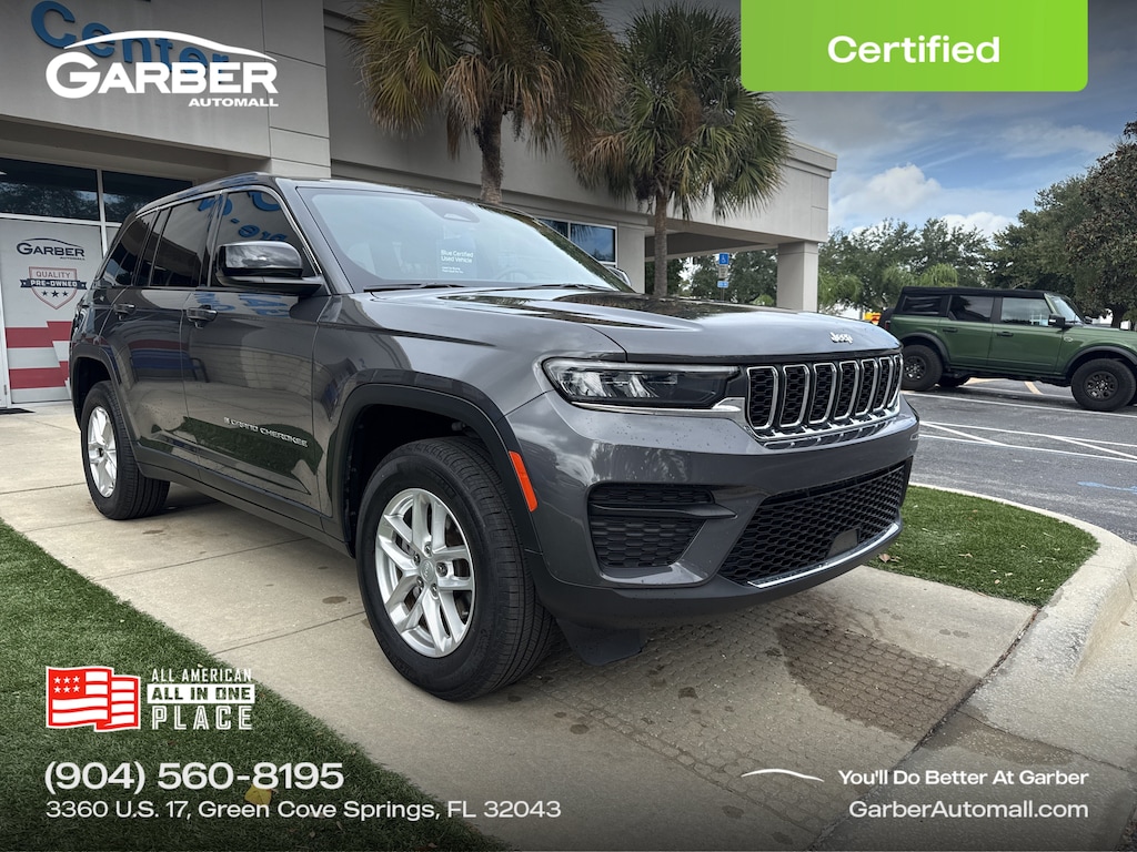 Certified 2025 Jeep Grand Cherokee Laredo X SUV