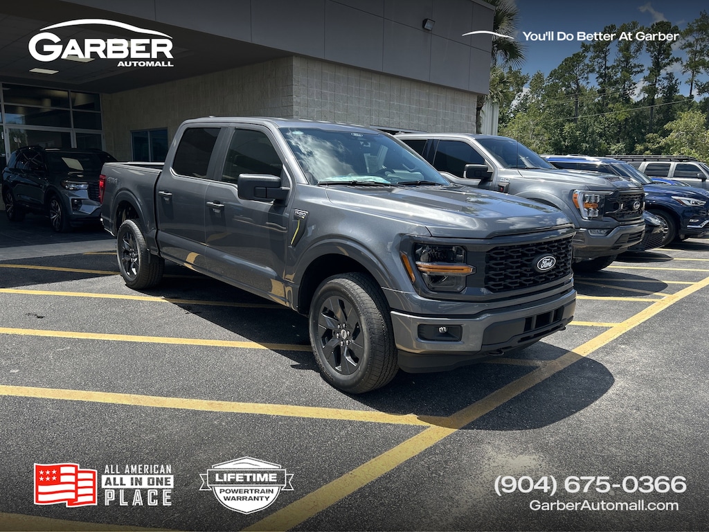 New 2025 Ford F-150 STX Truck SuperCrew Cab