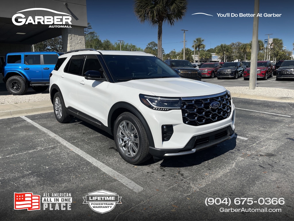 New 2026 Ford Explorer Platinum SUV