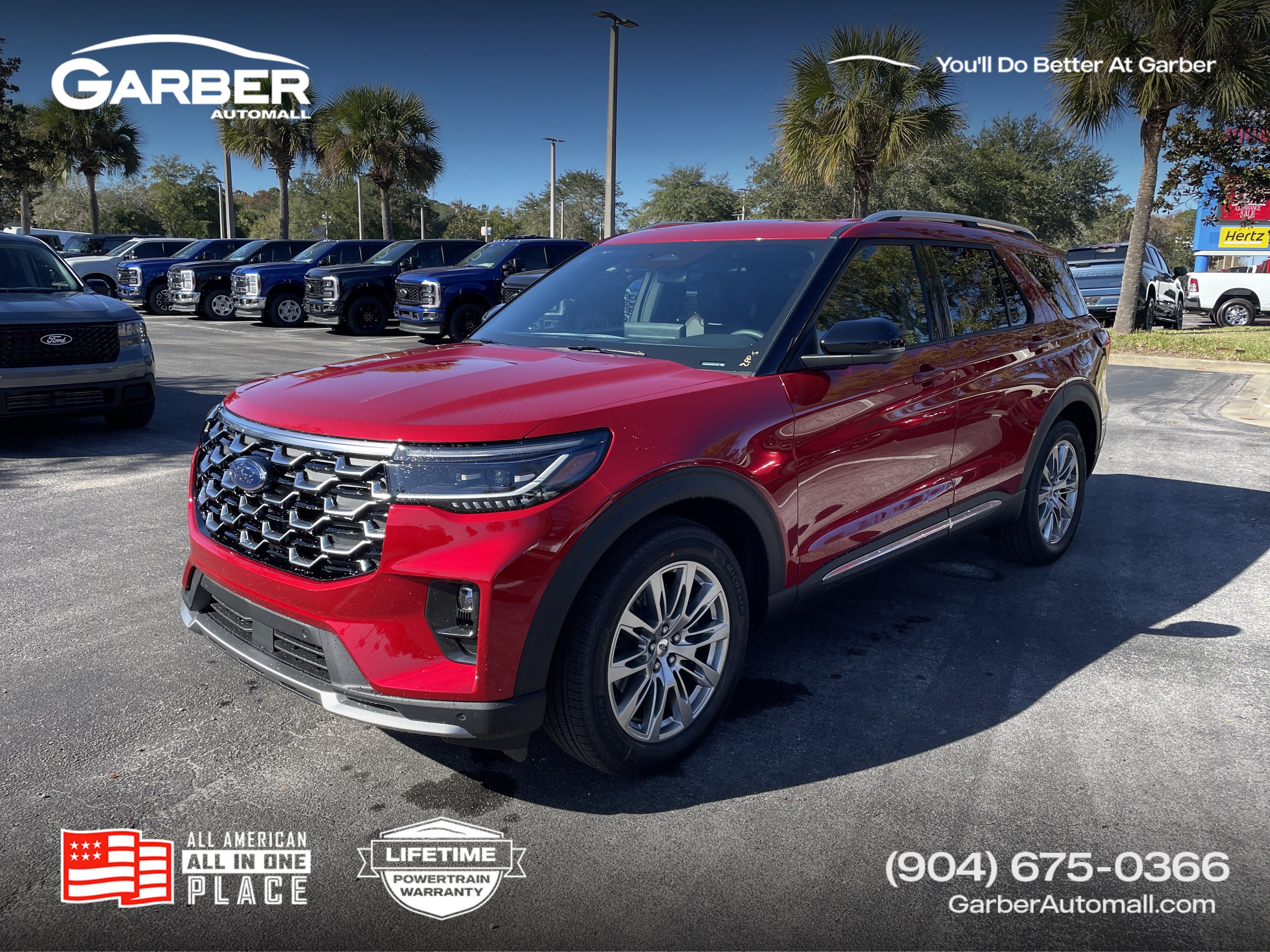 2026 Ford Explorer Platinum SUV
