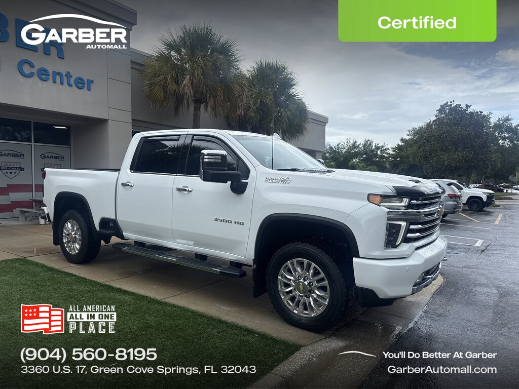 Certified 2022 Chevrolet Silverado 3500HD High Country Truck Crew Cab