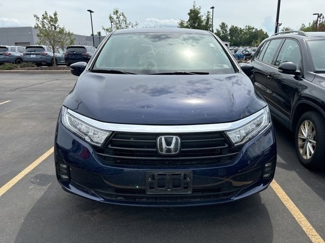 Used 2021 Honda Odyssey EX with VIN 5FNRL6H55MB018700 for sale in Rochester, NY