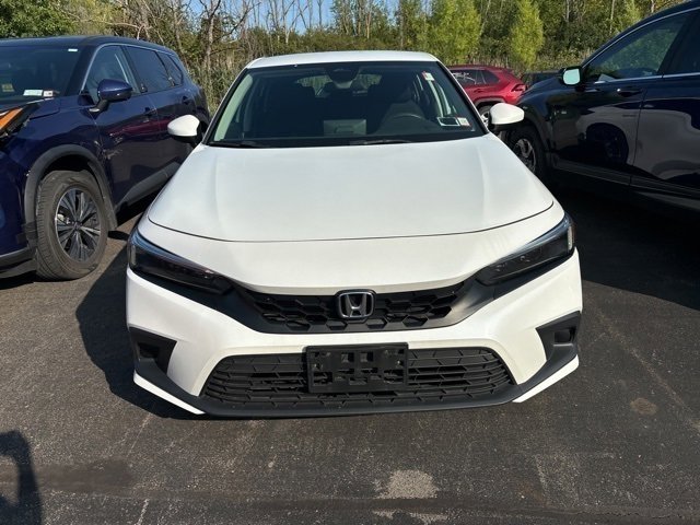 Used 2022 Honda Civic Hatchback LX with VIN 19XFL2H56NE013752 for sale in Rochester, NY