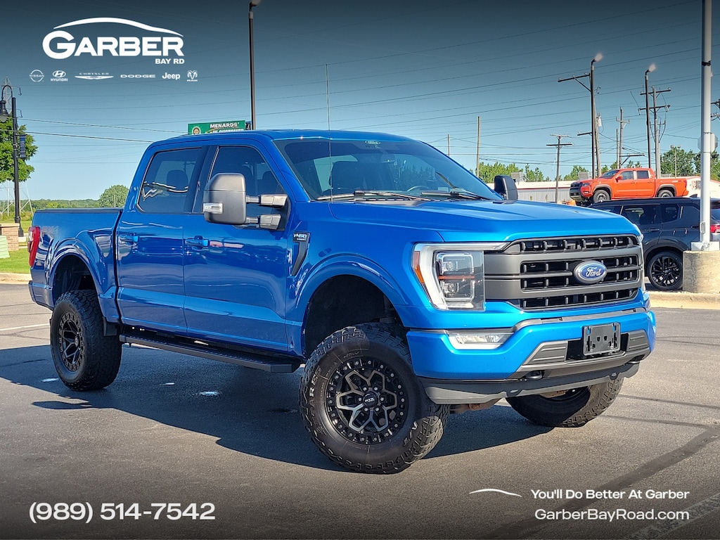 Used 2021 Ford F-150 Lariat Truck SuperCrew Cab