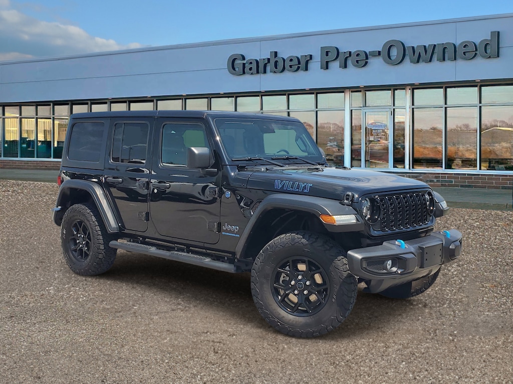 Used 2024 Jeep Wrangler Willys 4xe SUV