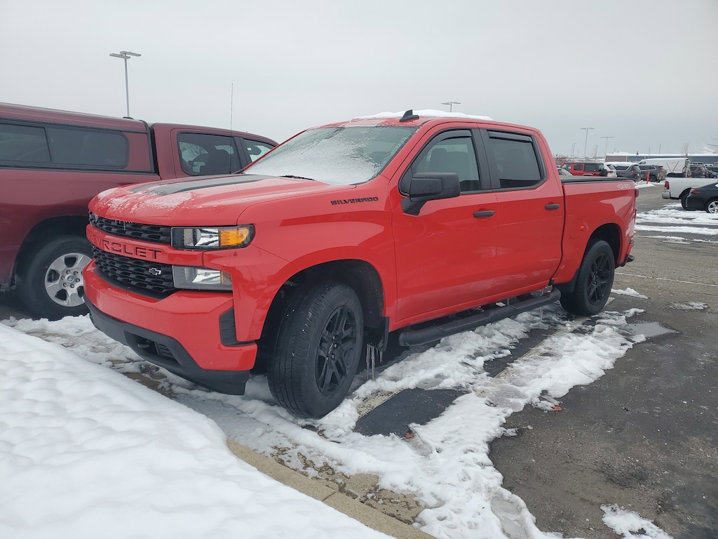 Used 2021 Chevrolet Silverado 1500 Custom Truck Crew Cab