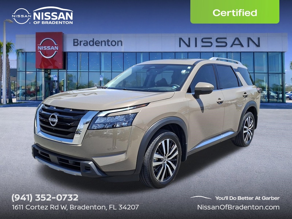 Certified 2025 Nissan Pathfinder Platinum SUV