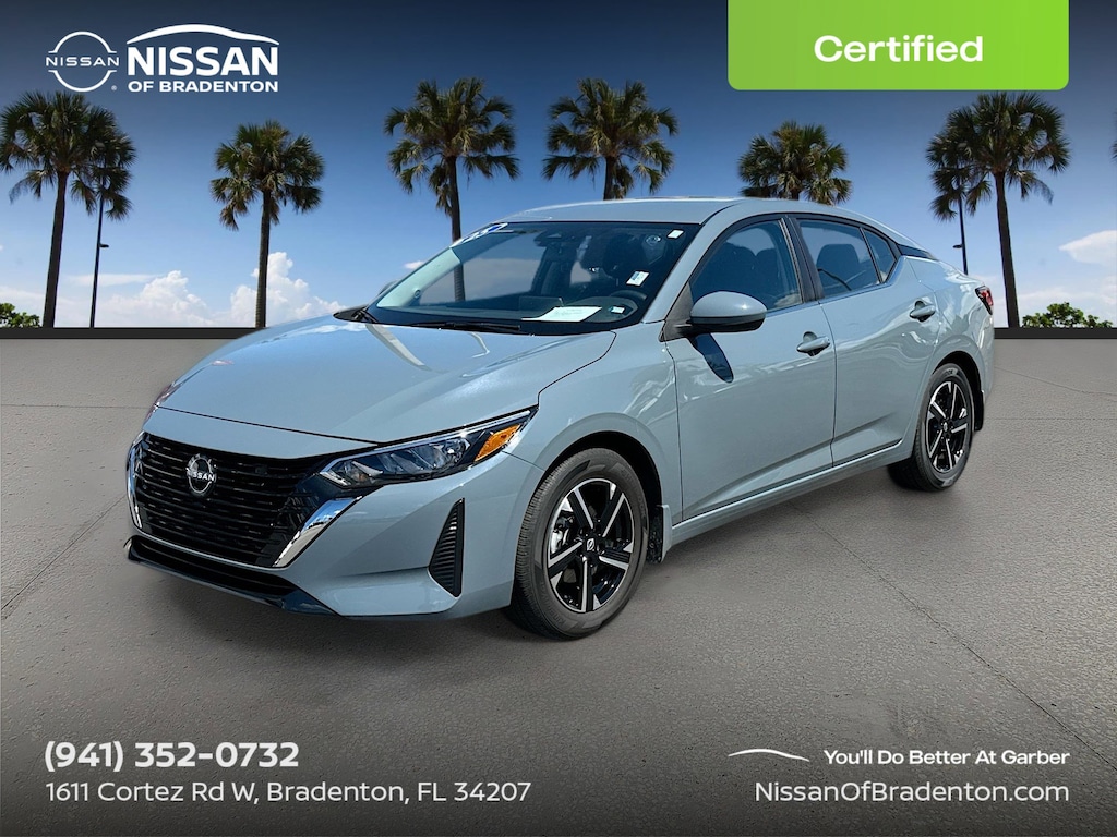 Certified 2025 Nissan Sentra SV Sedan