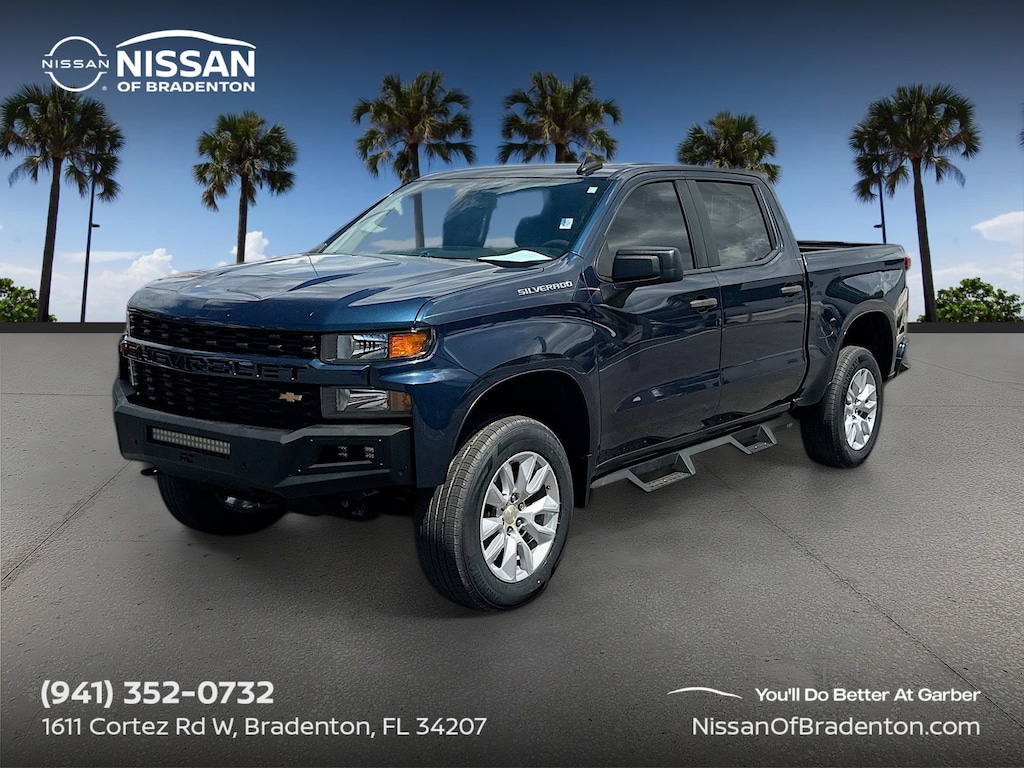 Certified 2020 Chevrolet Silverado 1500 Custom Truck Crew Cab