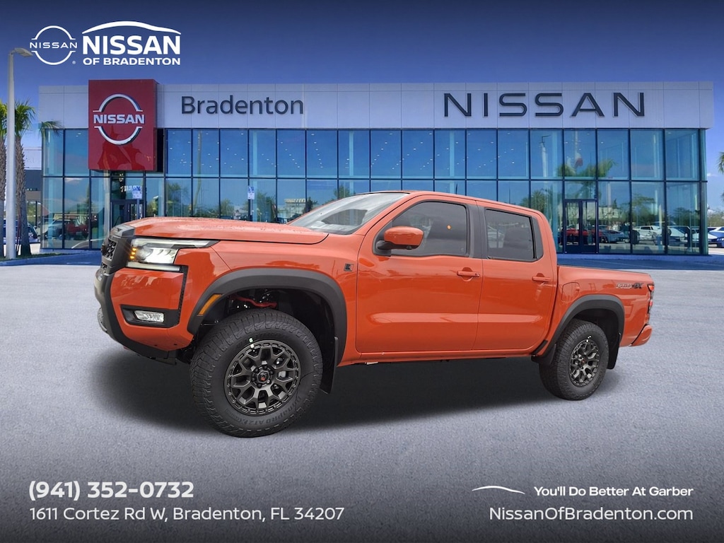 New 2026 Nissan Frontier PRO-4X w/R Package Truck Crew Cab