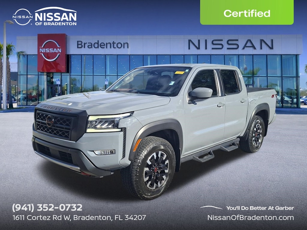Certified 2024 Nissan Frontier PRO-4X Truck Crew Cab