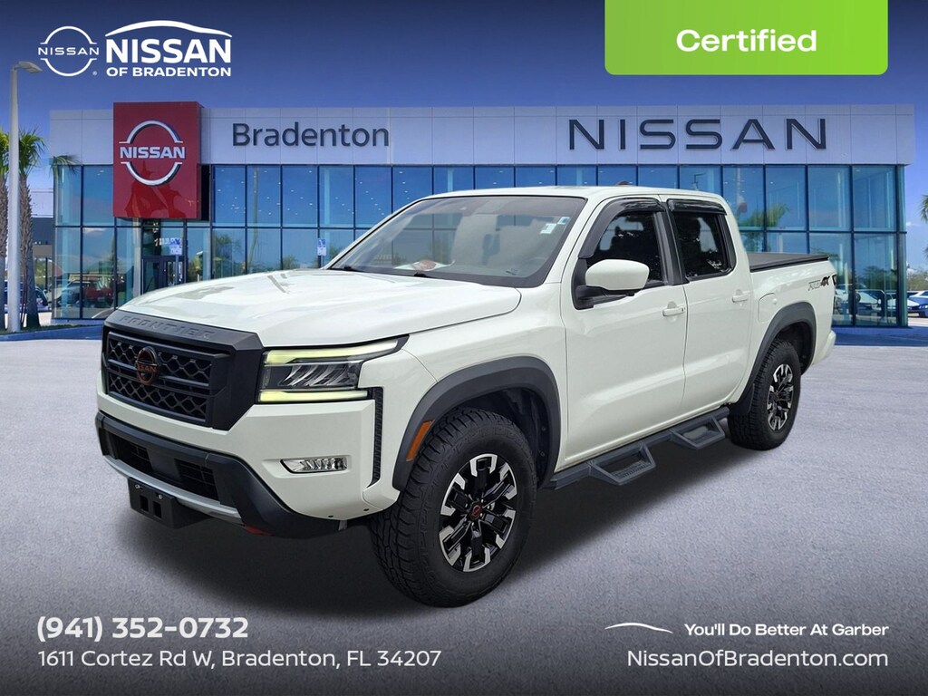 Certified 2023 Nissan Frontier PRO-4X Truck Crew Cab